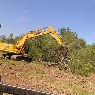 Land Clearing in South Central Texas